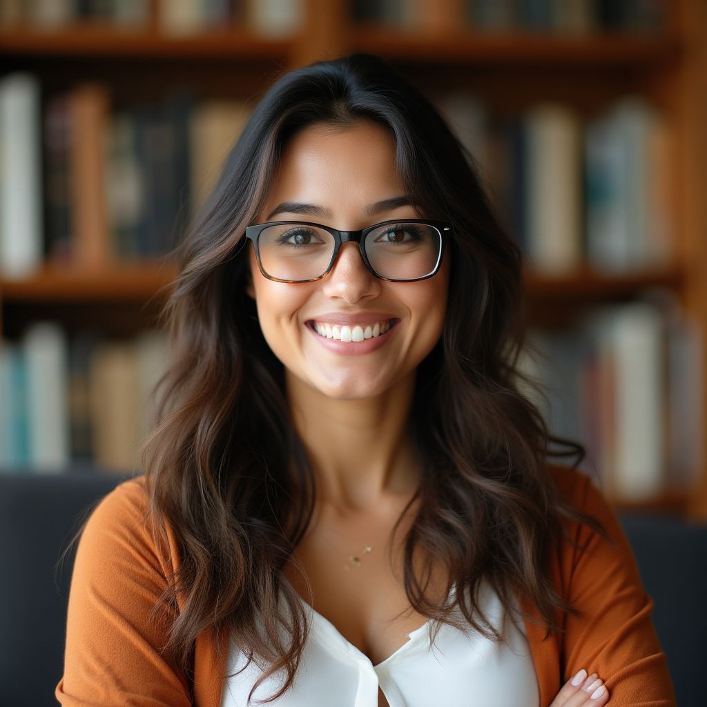 Retrato de la instructora Maria Rodriguez